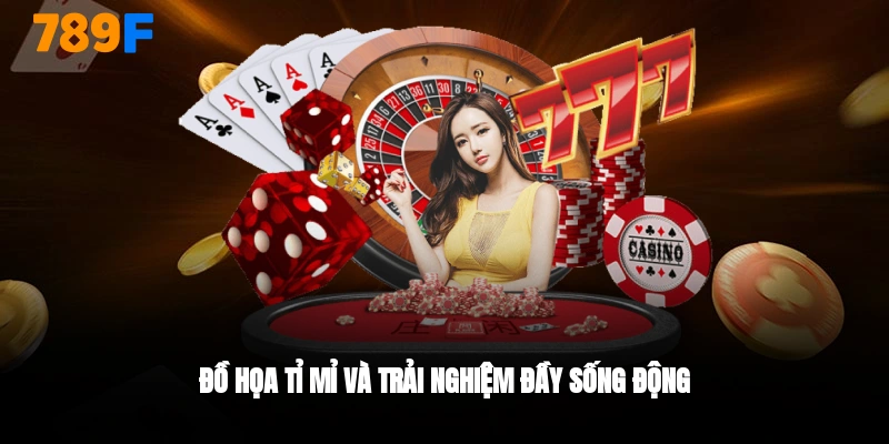 Sicbo tài phú 789F - Đồ họa sống động